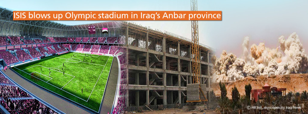 Olympic stadium in Iraq