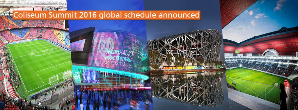 Coliseum Summit 2016 global schedule