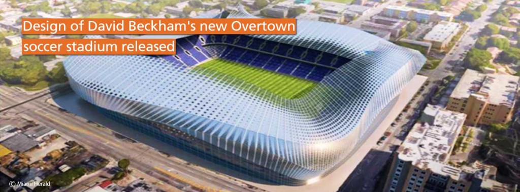 David Beckham Overtown Soccer stadium