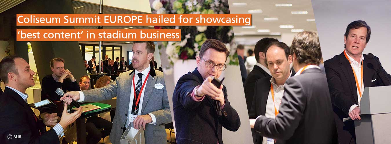 Coliseum Summit EUROPE 2016 press release