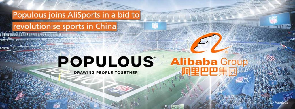Populous and AliSports in China