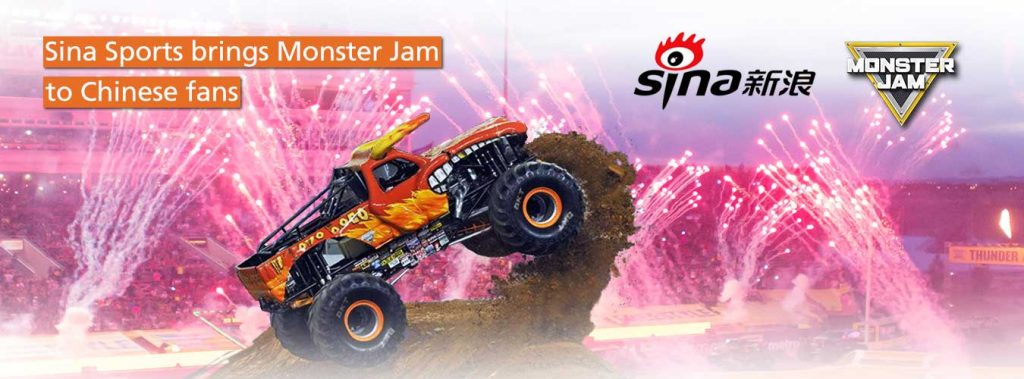 Sina Sports and Monster Jam