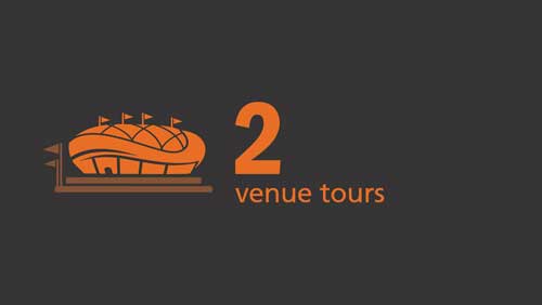 Coliseum Summit US 2018 statistic - 2 venue tours