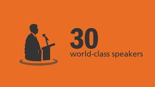 Coliseum Summit MENA 2018 in numbers - 30 world-class speakers
