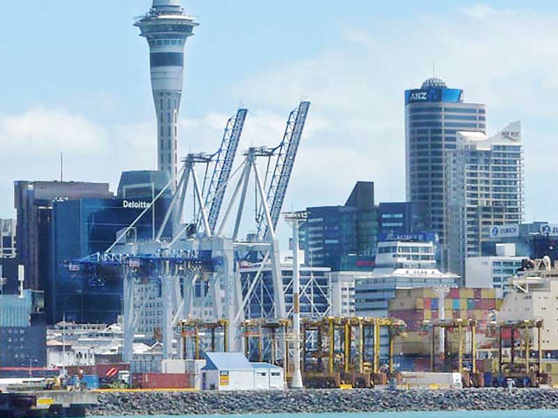 Auckland, New Zealand - waterfront stadium