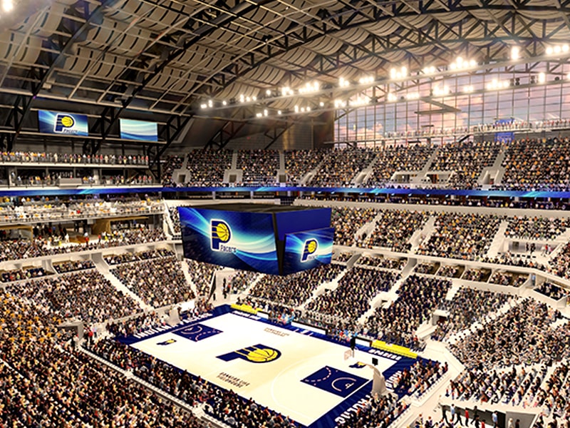 Bankers Life Fieldhouse Eyes 360 Mn