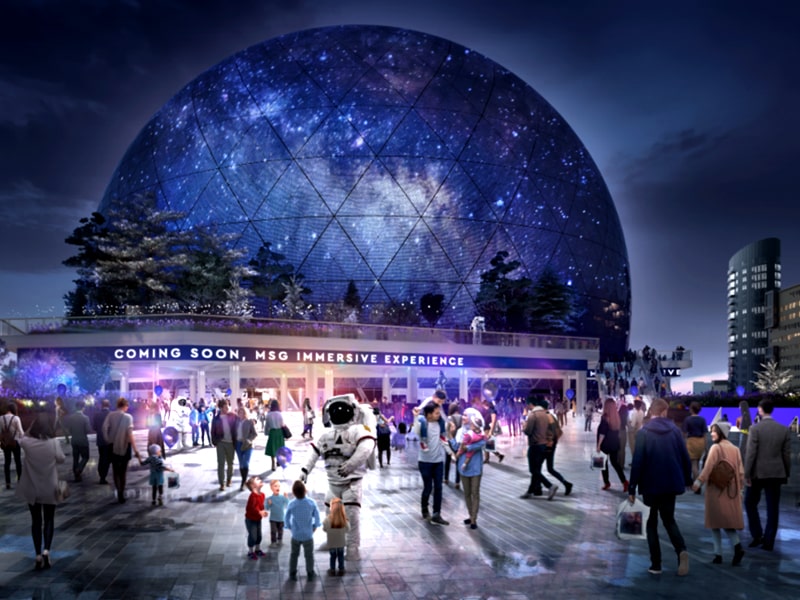 Designs for London’s MSG Sphere revealed Coliseum