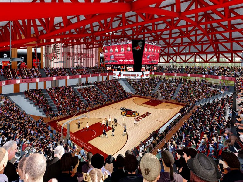 Convocation Center design by University of Fairfield
