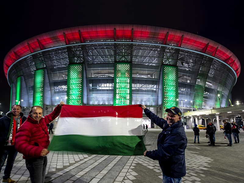 Hungary’s Puskás Aréná opens to humongous crowd