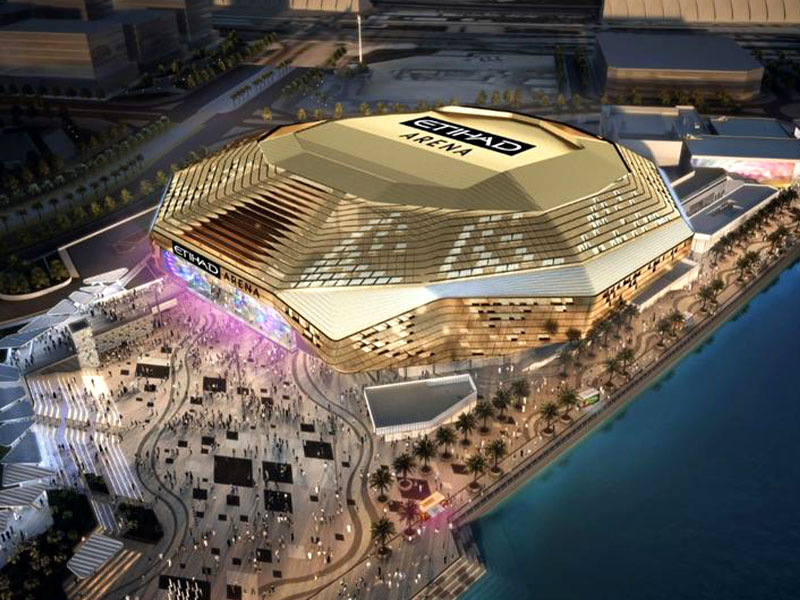 Etihad Arena Abu Dhabi update February 2020