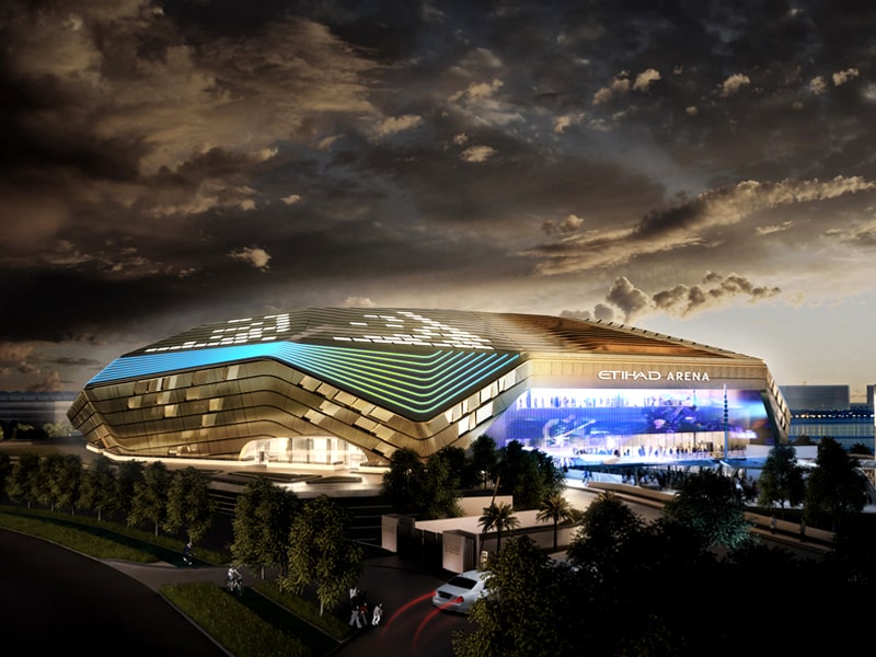 Etihad Arena Abu Dhabi update March 2020