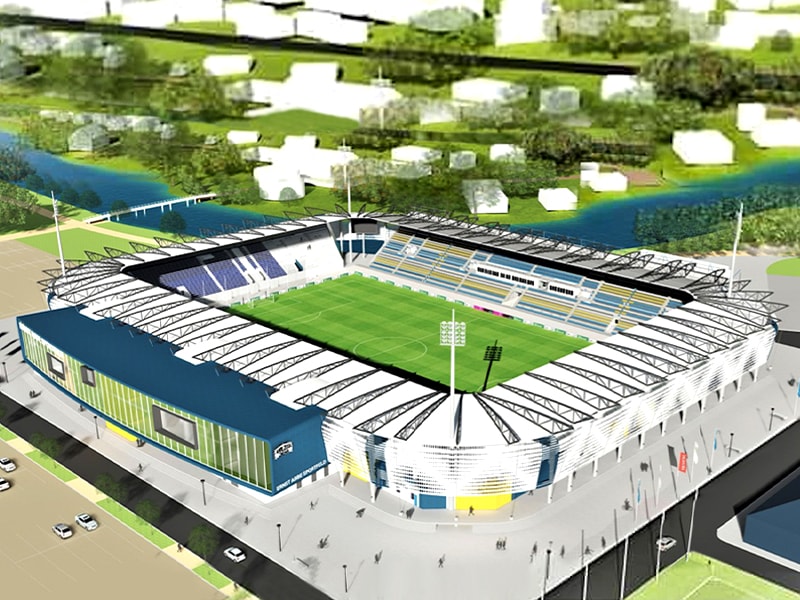 Jena new stadium April 2020 update