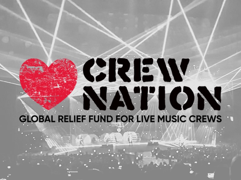 Crew Nation Global Relief Fund for Live Music Crews banner