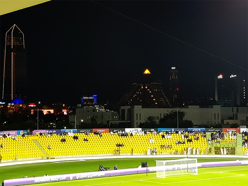 Dubai fans back to stadium