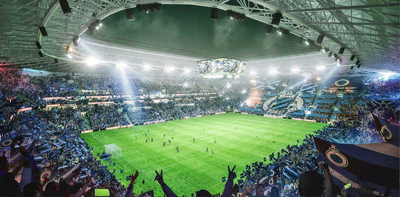 Club Brugge stadium update Aug 2020