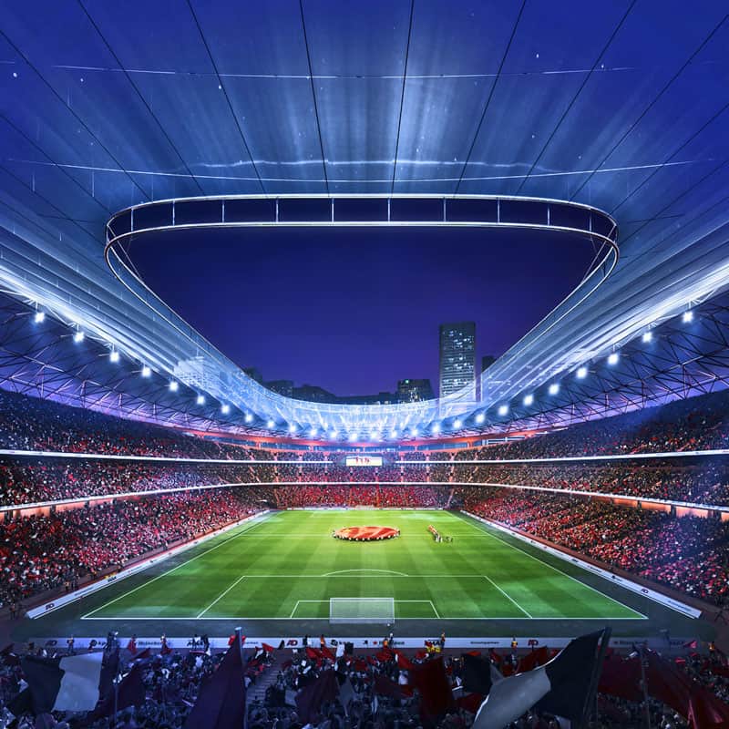 China Xi'an new stadium