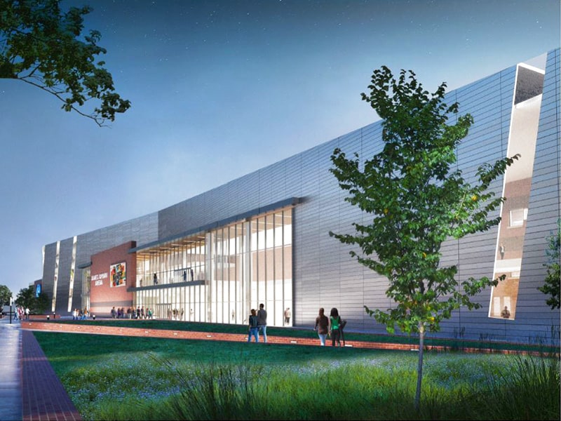 James Brown Arena design bewitch officials - Coliseum