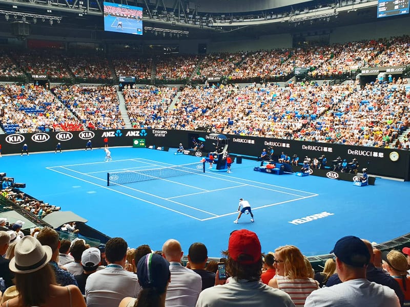 Australian Open for more audience attendance - Coliseum