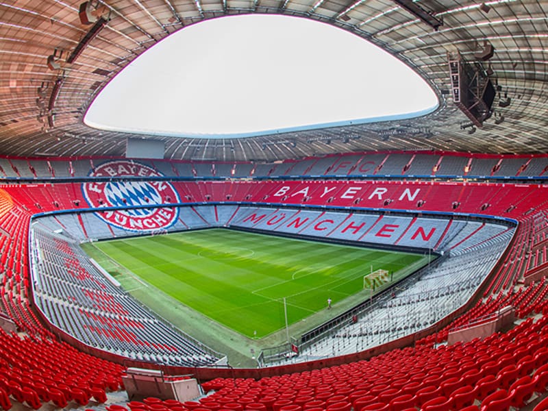 Germany Munich empty stadiums in October