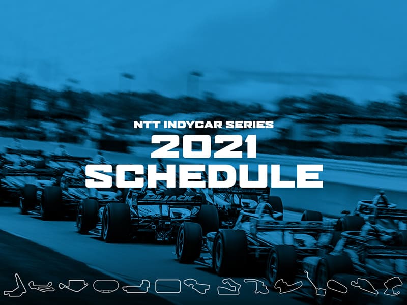IndyCar 2021 schedule