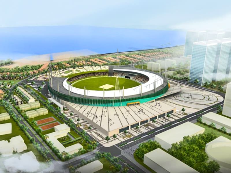 Maldives new cricket stadium