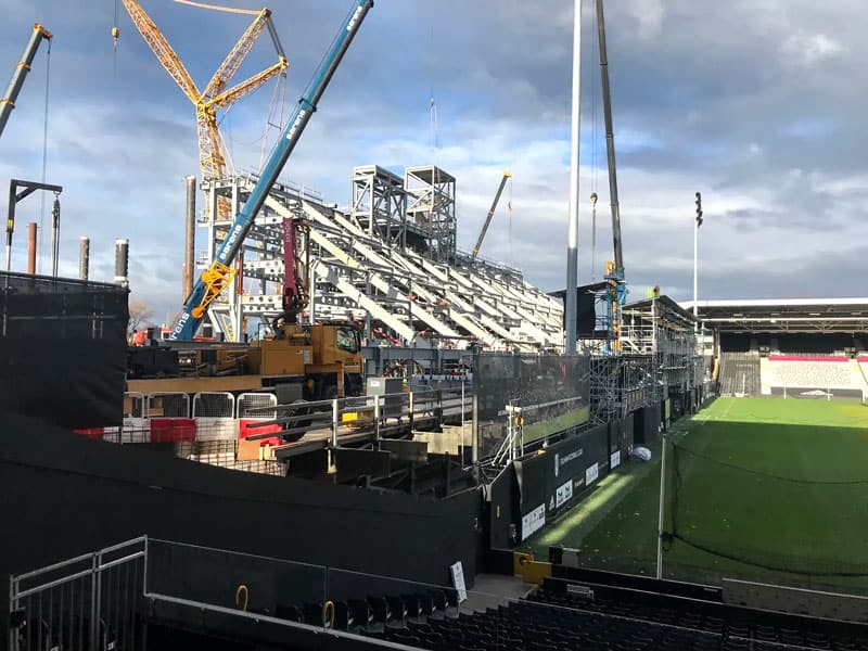 Fulham FC stadium update November 2020