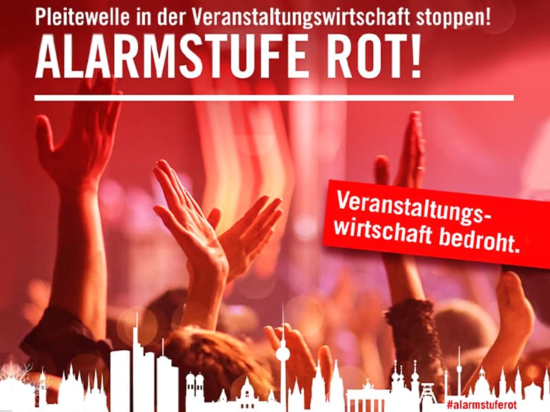 Germany Alarmstufe Rot Veranstaltungsbranche