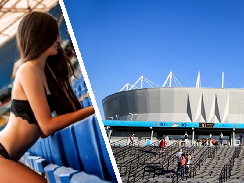 Rostov Arena in 'sleaze' photo session - Coliseum