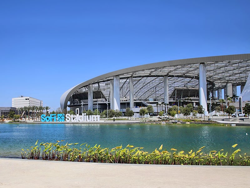 SoFi stadium and recycled water usage