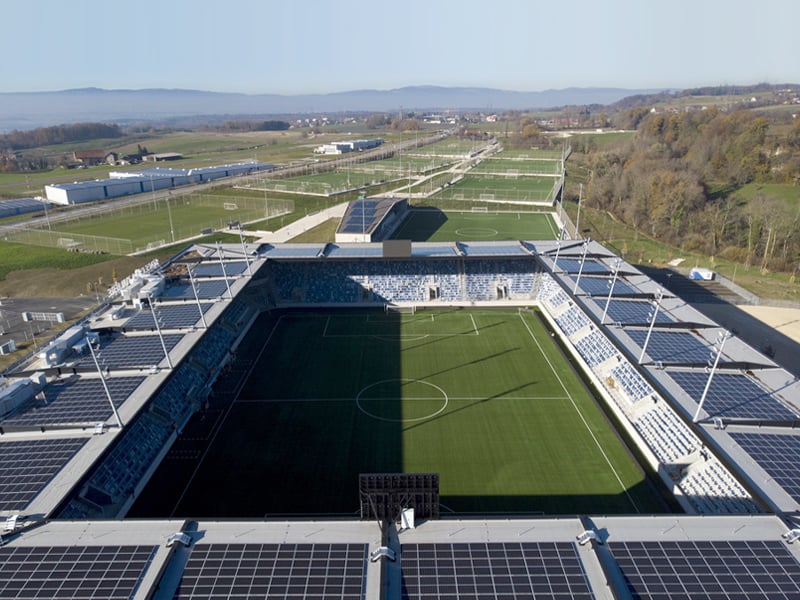 Swiss Lausanne-Sports opens new stadium