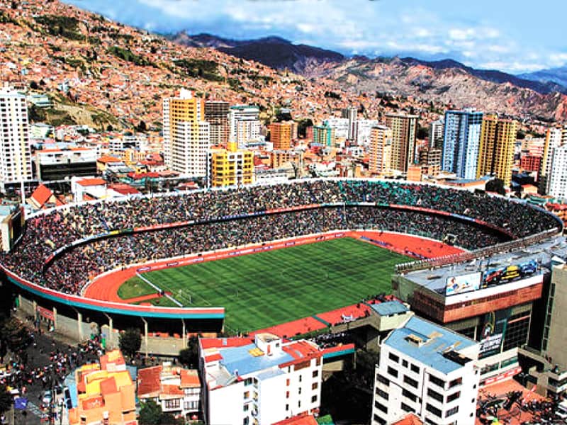Bolivia La Paz Club Bolivar new stadium