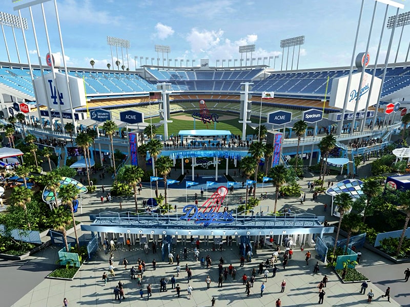 Los Angeles Dodgers stadium hosting 2022 Midsummer Classic