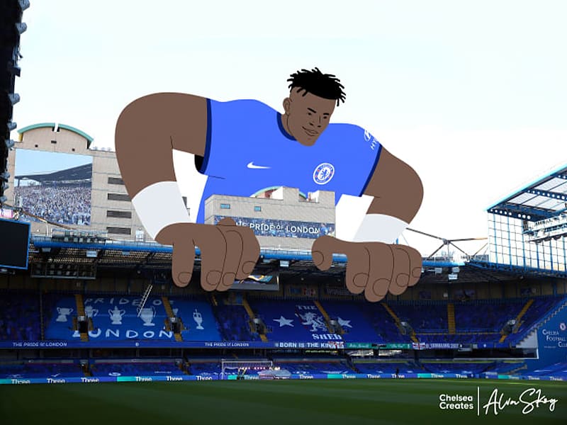 Chelsea FC launches cooperation with illustrator