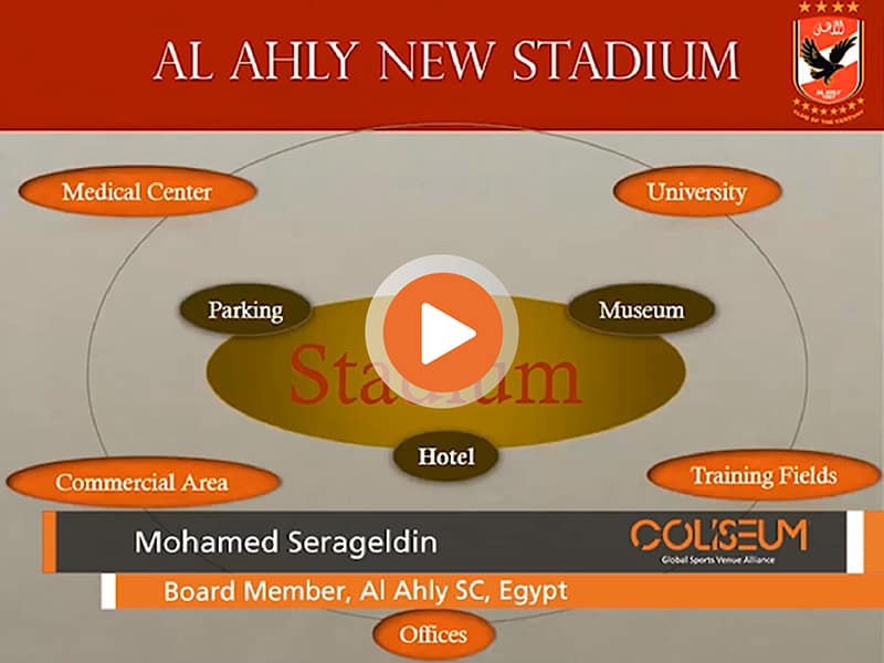 Mohamed Serageldin about Al Ahly at Coliseum MENA