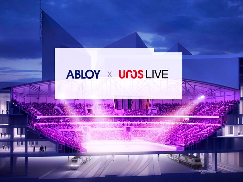 Abloy will give access to Uros Live Arena