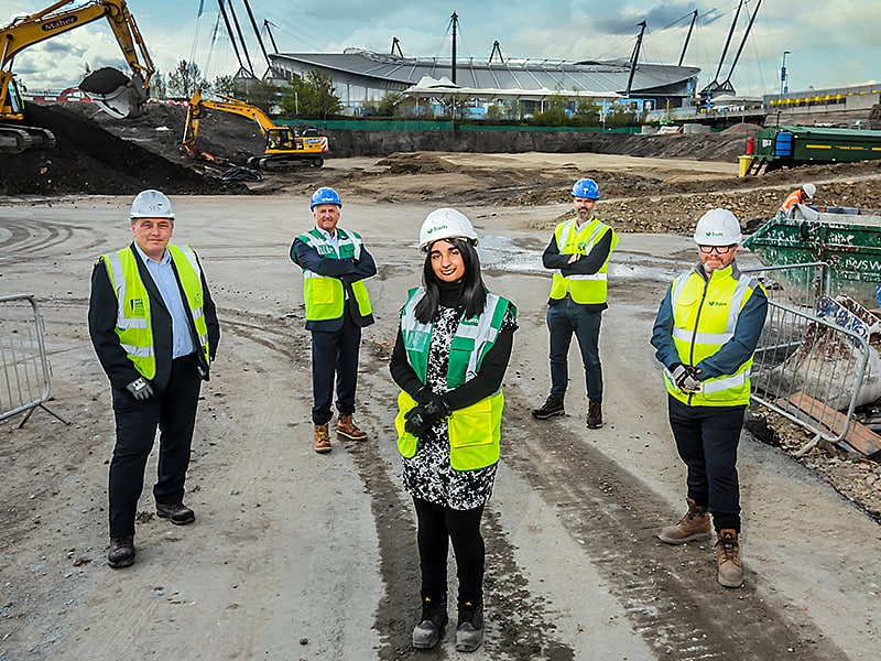 Manchester construction starts at Co-op Live arena