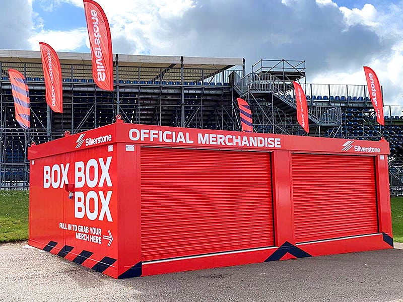 Silverstone Racecourse installs new track shops
