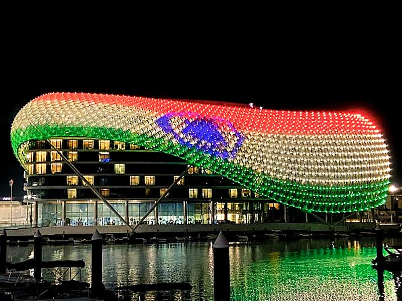 UAE venue showing support for India