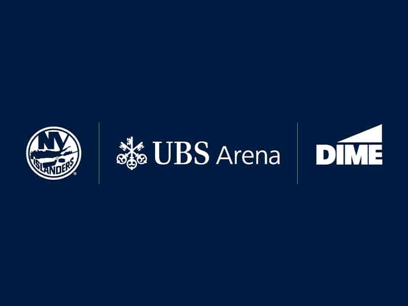 UBS Arena and Dime partnership
