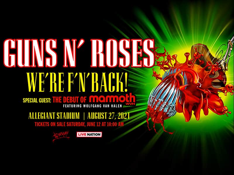 Guns n Roses will play Allegiant Stadium