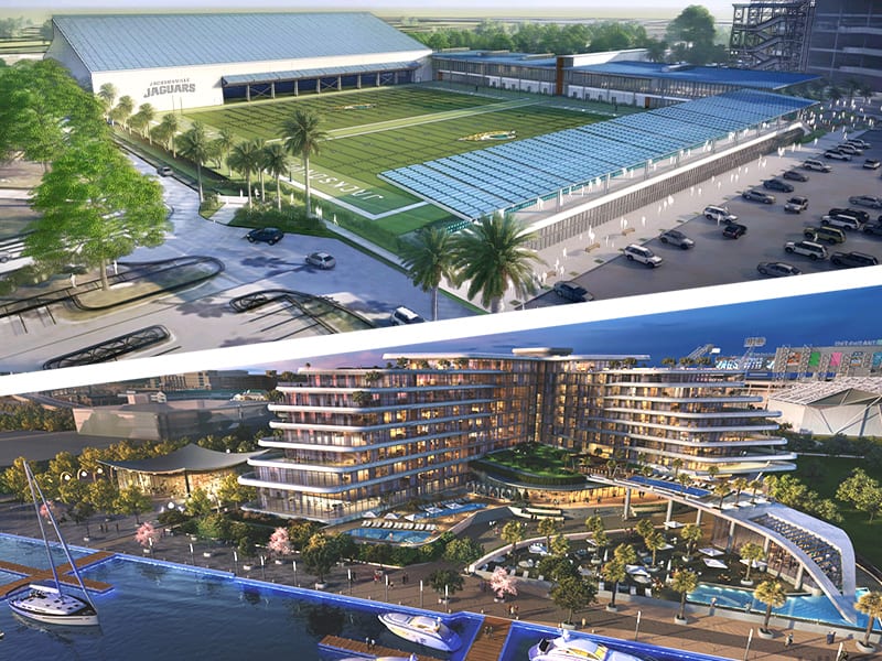 Jacksonville Jaguars unveil plans for downtown development