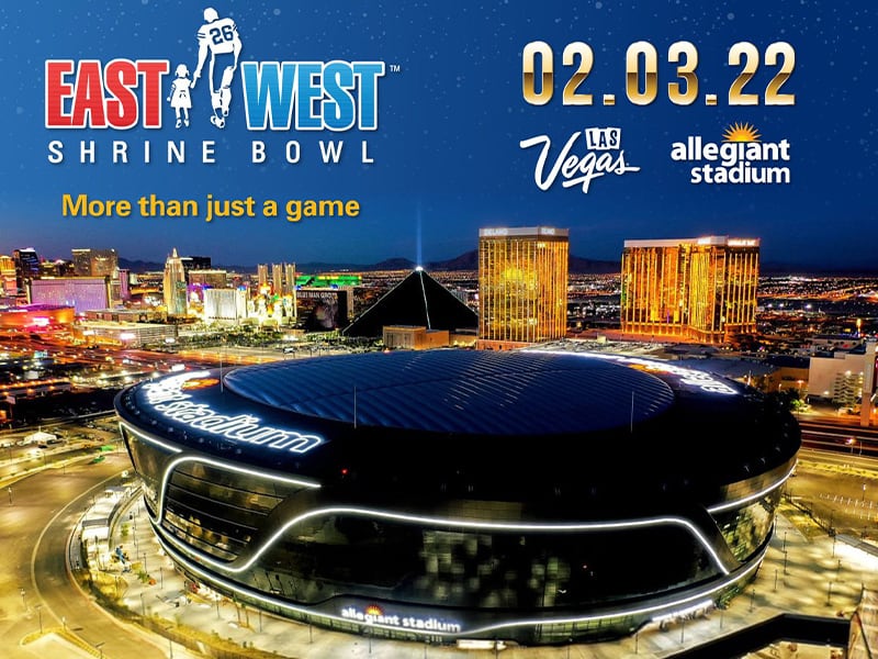 Allegiant Stadium will host East-West Shrine Bowl