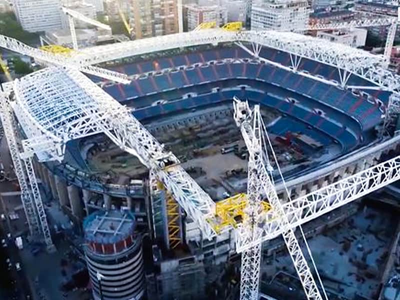 Real Madrid reveals plans for Santiago Bernabeu facelift - Coliseum