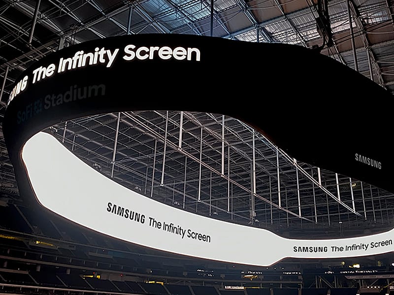 SoFi Stadiums Infinity Screen unveiled