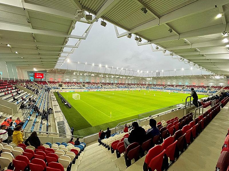 Stade de Luxembourg officially opened
