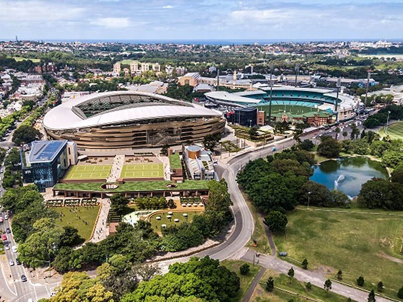 Car Park moved at Sydney football stadium