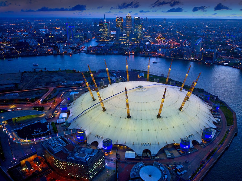 O2 Arena extends deal with Budweiser