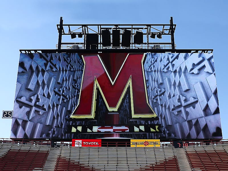 Maryland and the large video boards