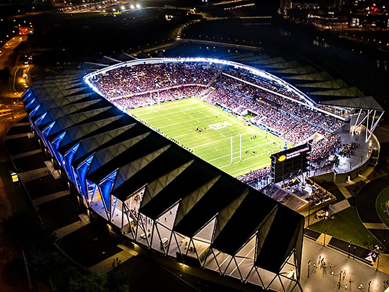 Queensland Country Bank Stadium economic impact