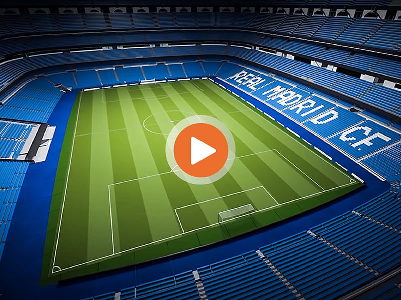 Bernabeu new retractable pitch system